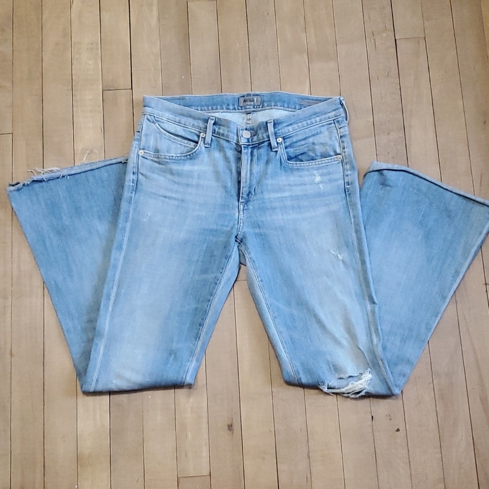 A Gold E Madison Flare Jeans